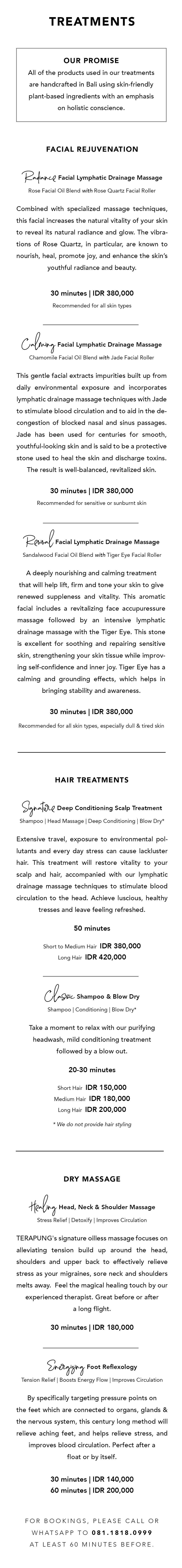 Terapung Treatments